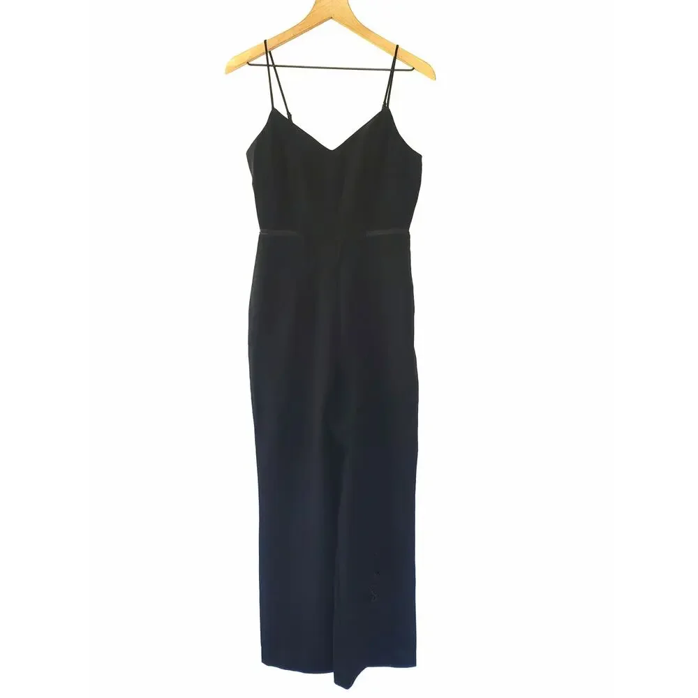 NEW Anthropologie Maeve Magdalena Black Sleeveless Jumpsuit - Various - Picture 4 of 10